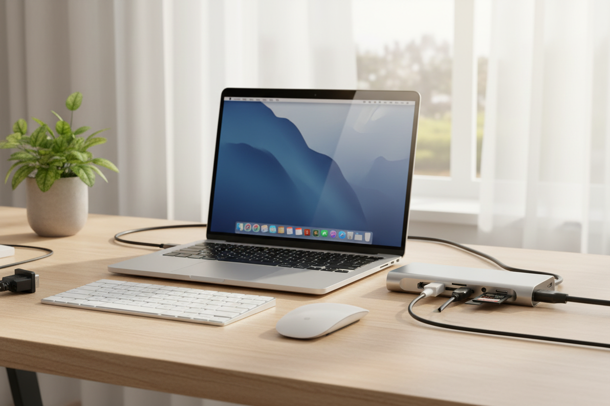11-in-1 USB-C Hub Lifestyle Shot