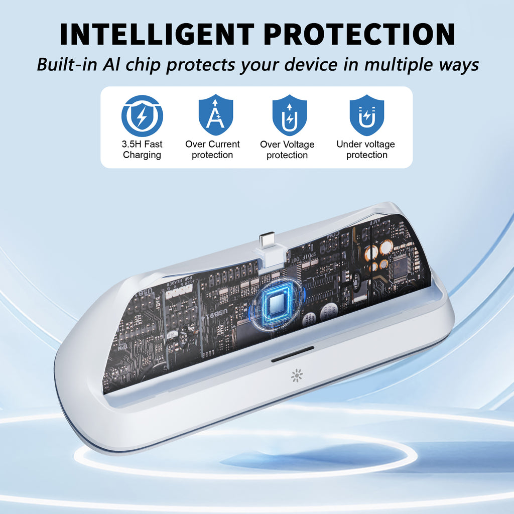 PS Portal Charging Dock – RGB 7-Mode Lighting | Tri-Protection Fast Charge Stand