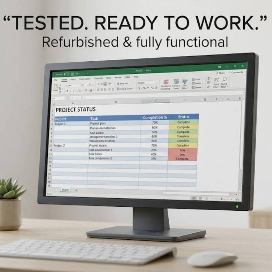19-inch widescreen monitor for home office and study
