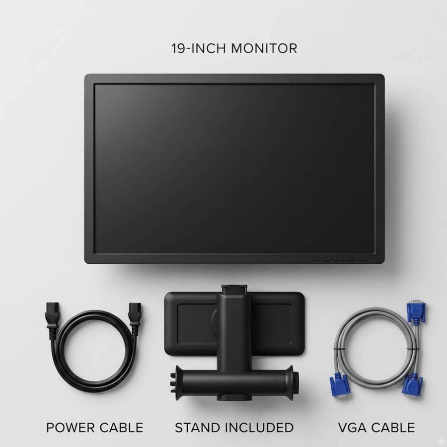 Tested pre-owned 19-inch monitor for a second-screen setup