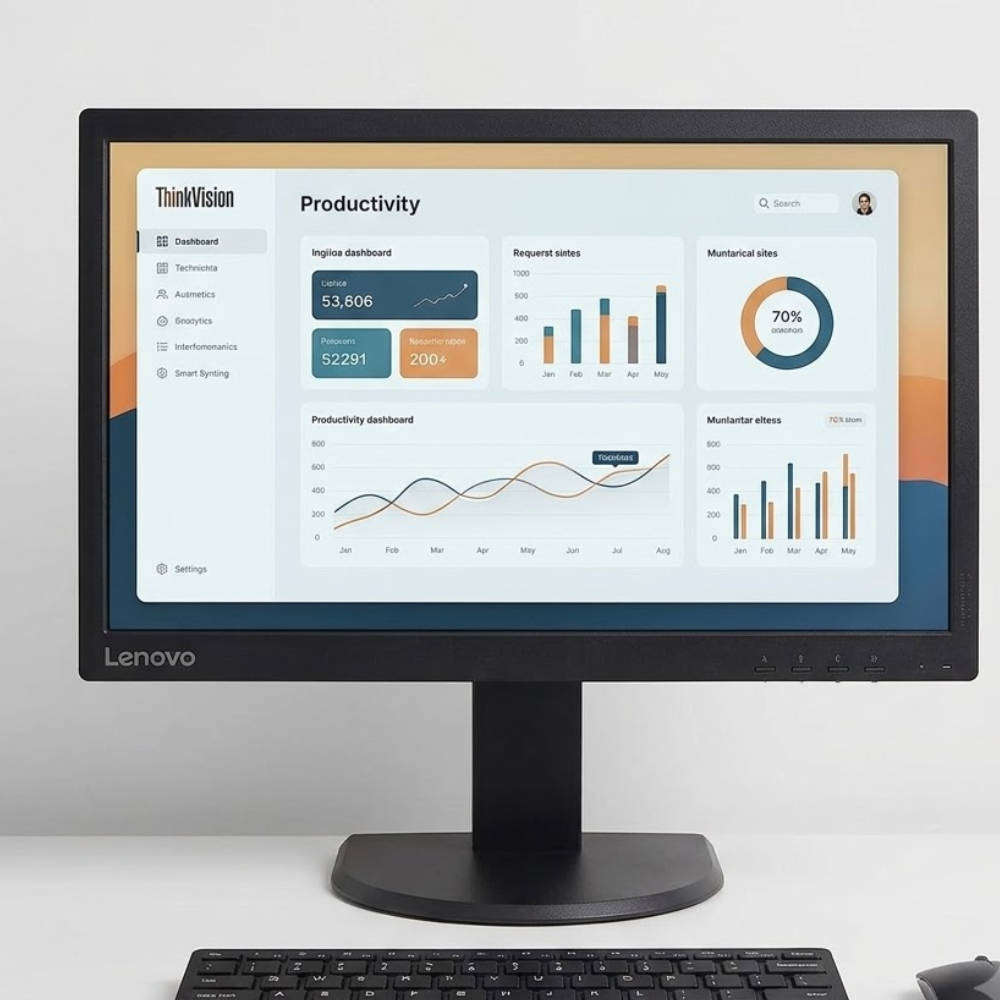 Used 19" Wide LCD Monitor VGA | Dell HP Lenovo Samsung | With Stand & Cables | Tested | Home Office